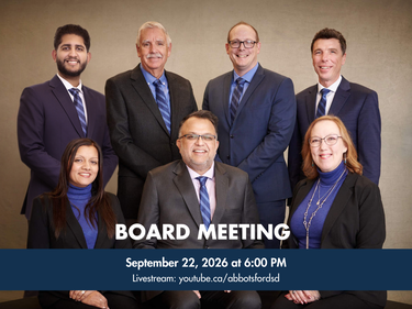 Group portrait of the 2022-2026 Elected Board of Education